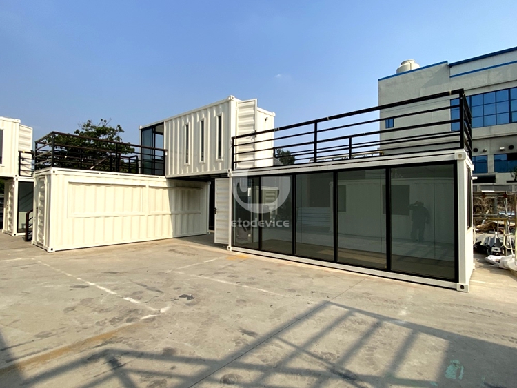 Stacked Container Restaurant for Sale