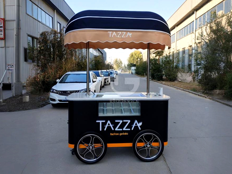 YT-A610 Ice Cream Push Cart for Sale in the USA