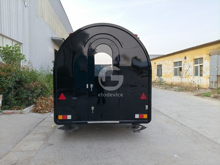 FR250WD Black Food Trailer for Sale in Belgium