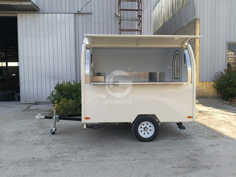  FR250WD Oyster White Food Trailer for Sale in USA