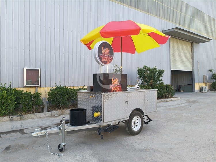 Mobile Hot Dog Cart