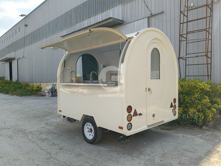  FR250WD Oyster White Food Trailer for Sale in USA
