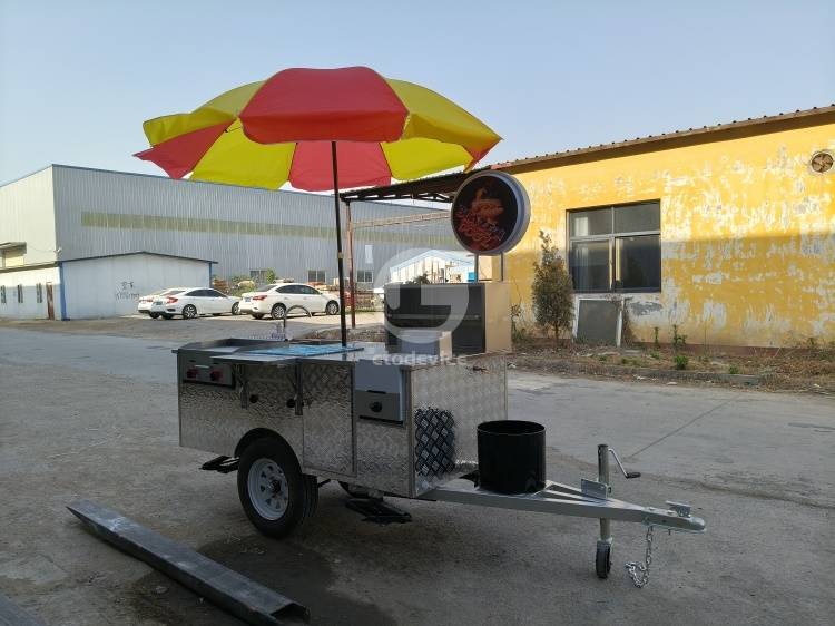 Mobile Hot Dog Cart