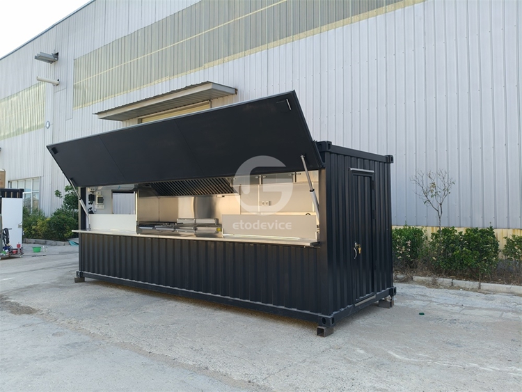 2 Shipping Container Restaurant for Sale