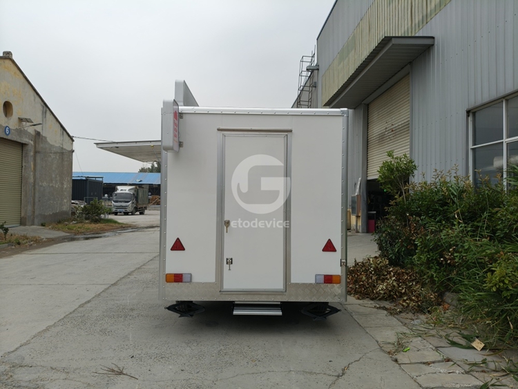White FS250 Food Trailer for Sale