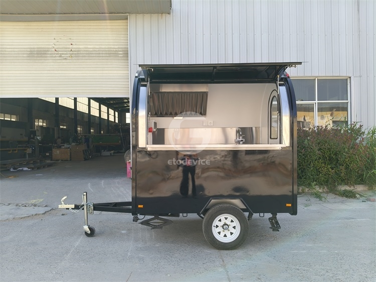  Small Black Food Trailer for Sale in Germany