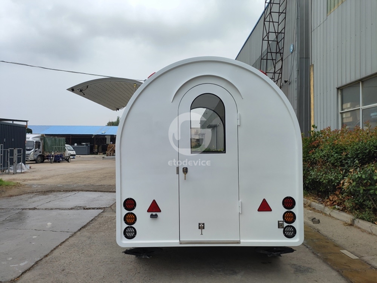  8ft Food Trailer with ETL Refrigerator for Sale in USA