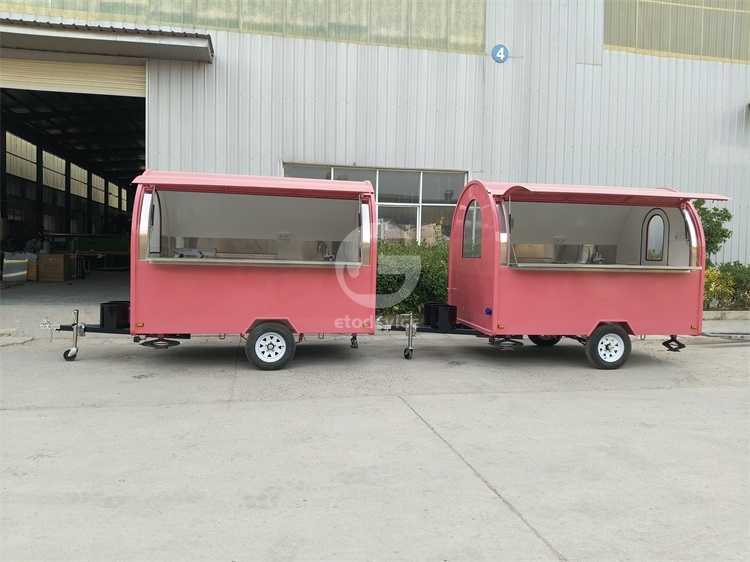 Pink Food Trailer for Sale
