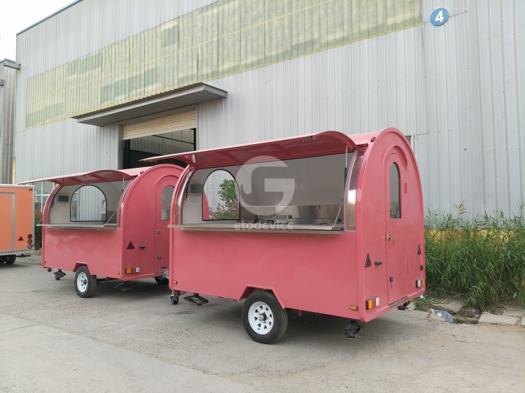 Pink Food Trailer for Sale