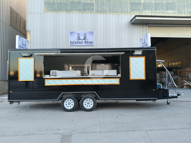  18ft Food Trailer for Sale in the Netherlands