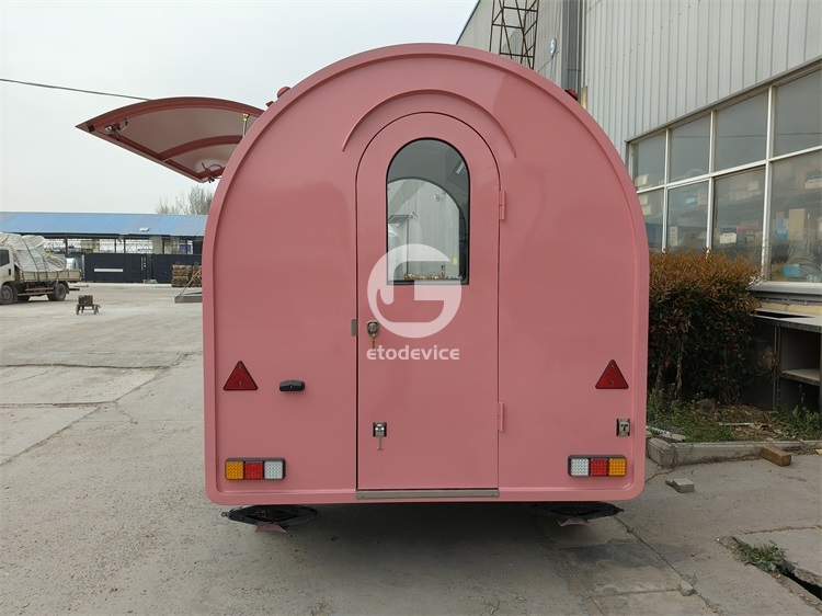 Pink Small Food Trailer for Sale