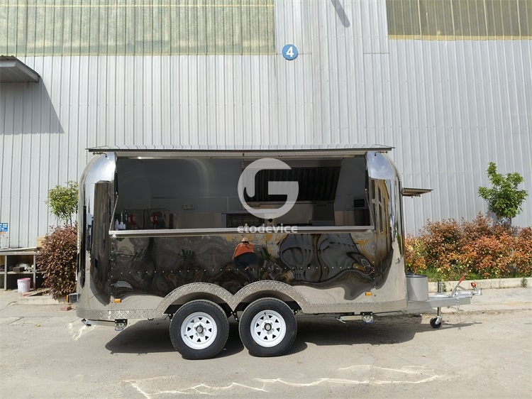 Stainless Steel Food Trailer SS400 for Sale