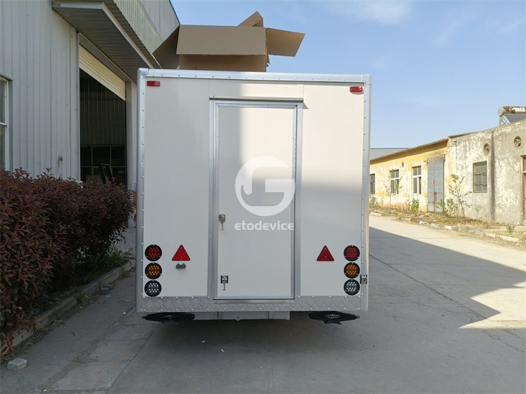 Cream-Color FS400 Food Trailer for Sale