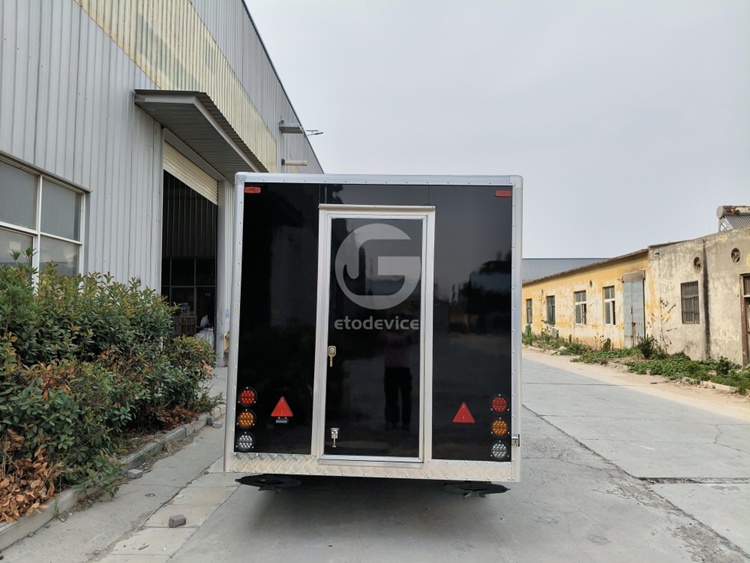 FS450 Food Trailer with Rolled Ice Cream Machine for Sale