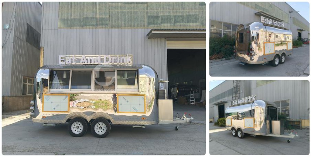 Overview of the SS450 Airstream Food Trailer