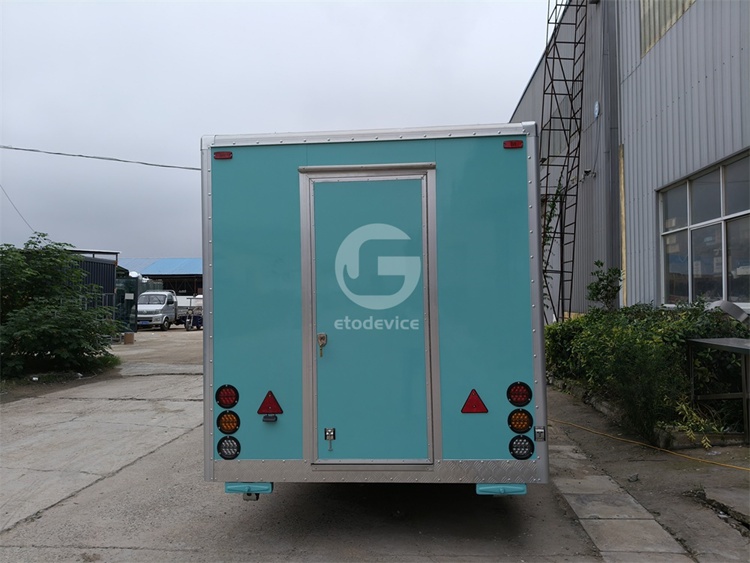 18ft Black FS550 Food Trailer for Sale