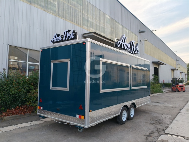 18ft Custom Food Trailer for Sale