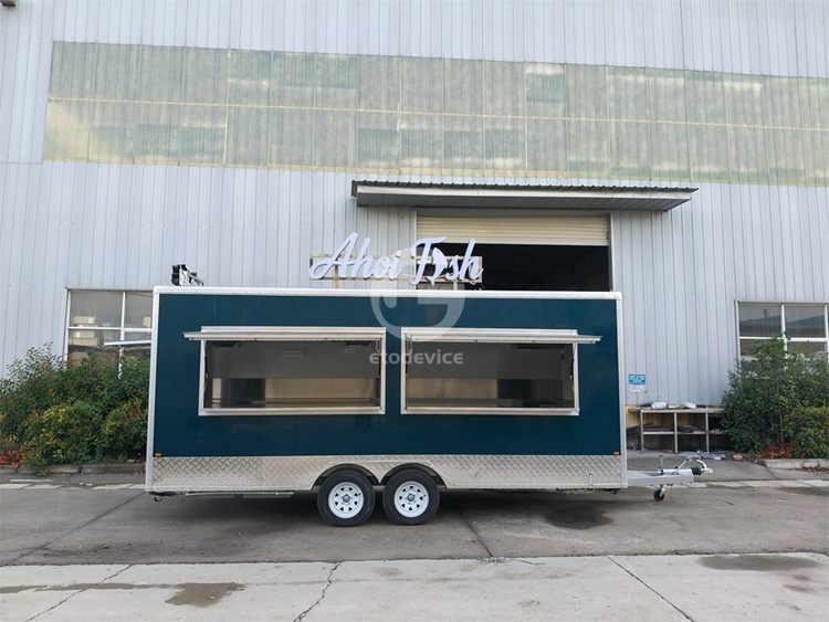 18ft Custom Food Trailer for Sale