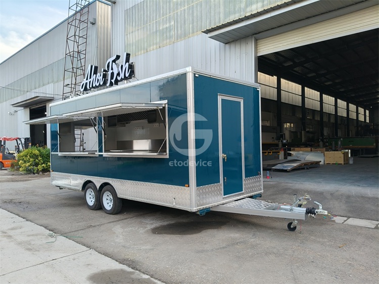 18ft Custom Food Trailer for Sale