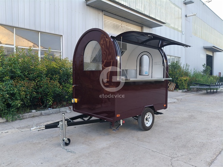 Compact FR220D Food Trailer for Sale in Canada