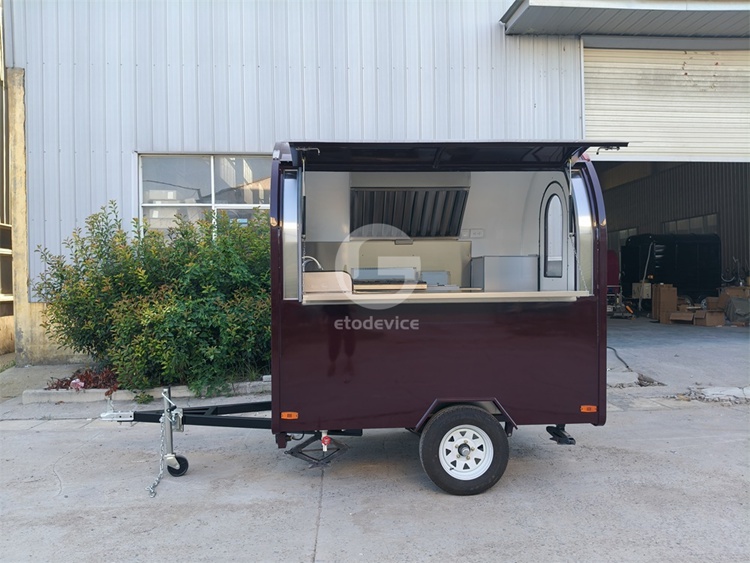 Compact FR220D Food Trailer for Sale in Canada
