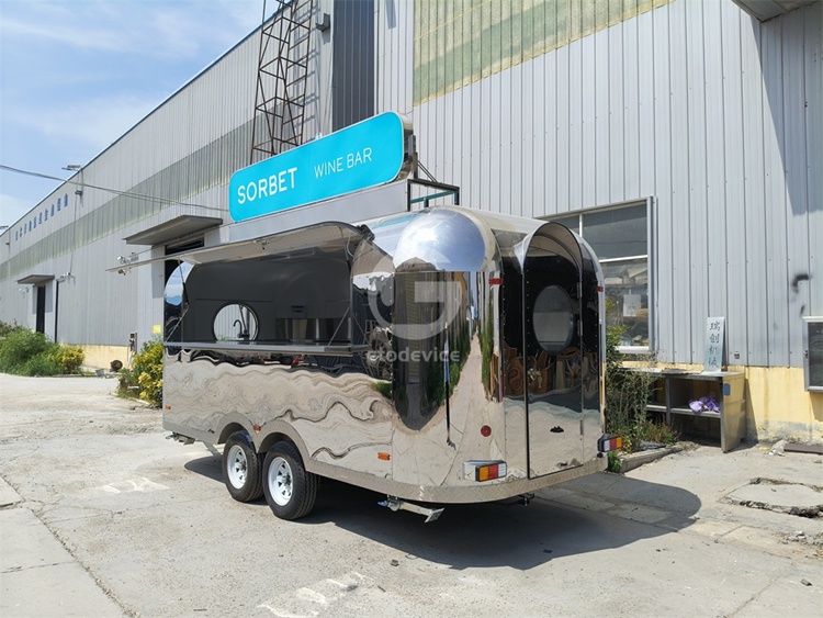 Custom SS500 Airstream Food Trailer for Sale