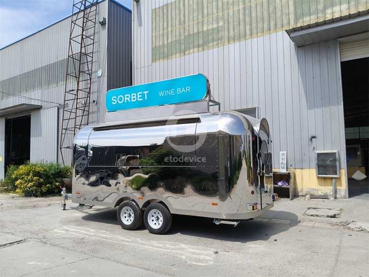 Custom SS500 Airstream Food Trailer for Sale