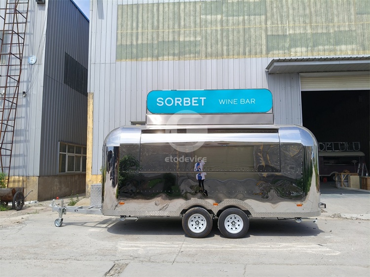 Custom SS500 Airstream Food Trailer for Sale