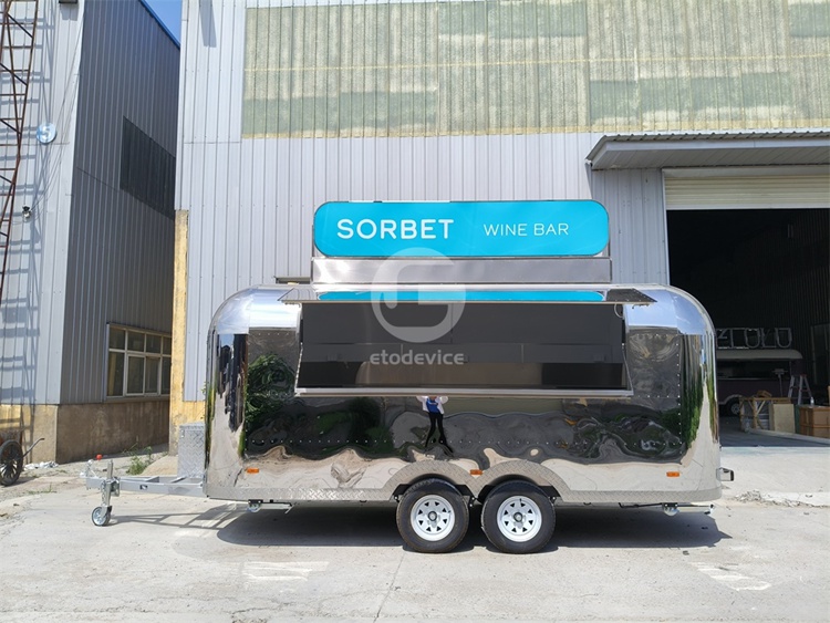 Custom SS500 Airstream Food Trailer for Sale