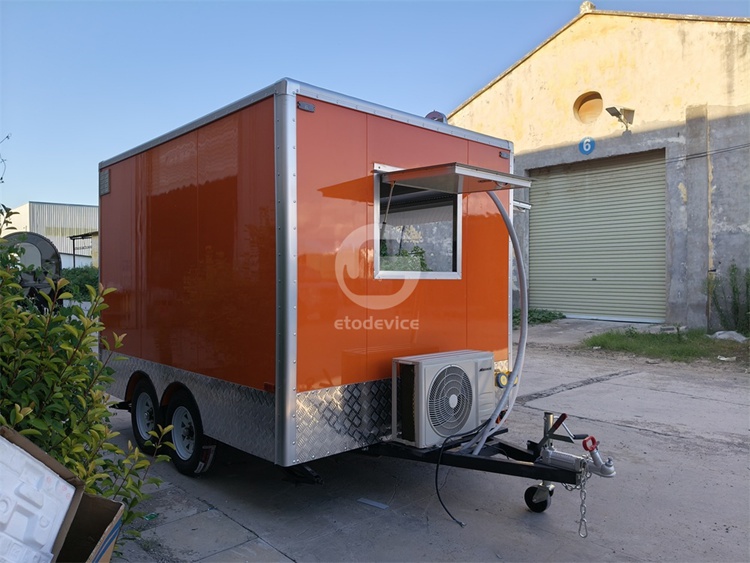 FS295 Custom Food Trailer for Sale in Canada