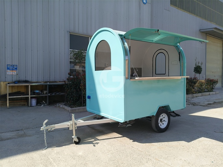 Small FR220D Food Trailer for Sale – Custom Build for Italy