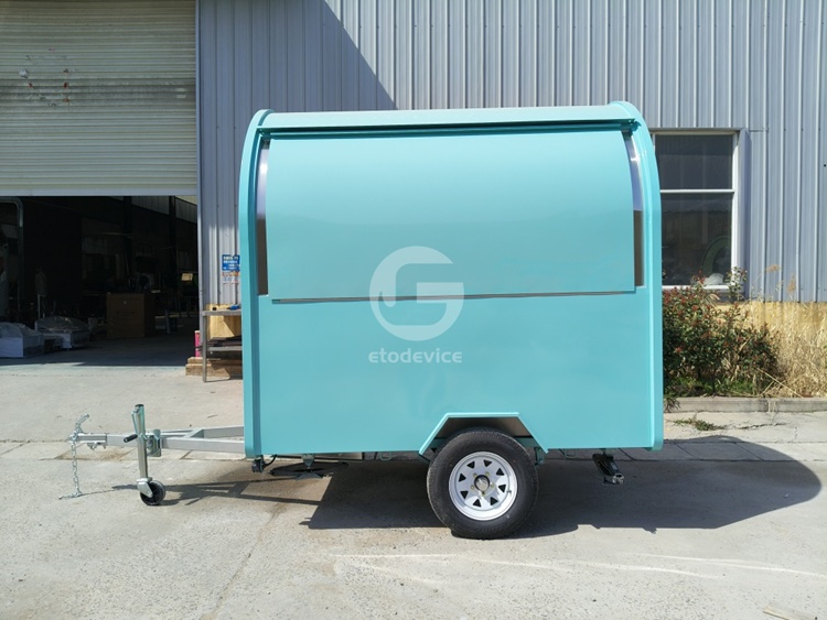 Small FR220D Food Trailer for Sale – Custom Build for Italy