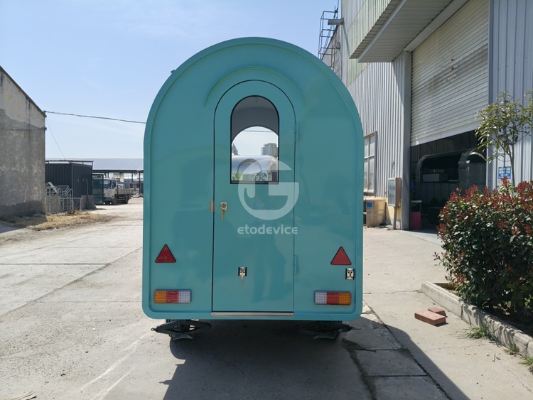 Small FR220D Food Trailer for Sale – Custom Build for Italy