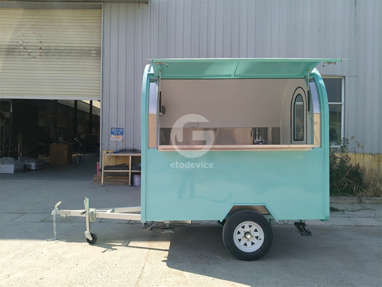 Small FR220D Food Trailer for Sale – Custom Build for Italy