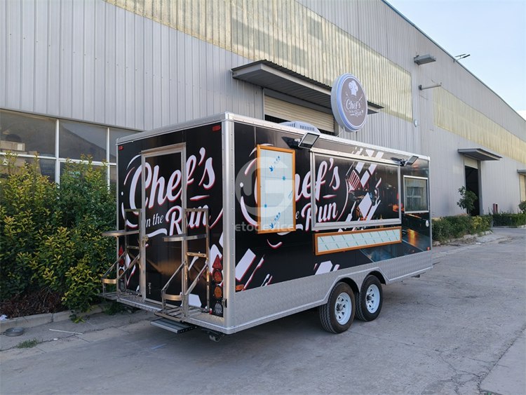 16.4ft Fully Equipped Food Trailer for Sale