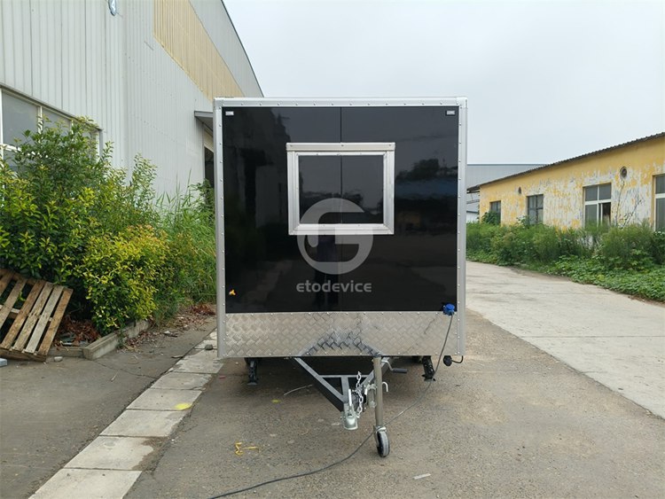 8.2ft Black Food Trailer FS250 for Sale
