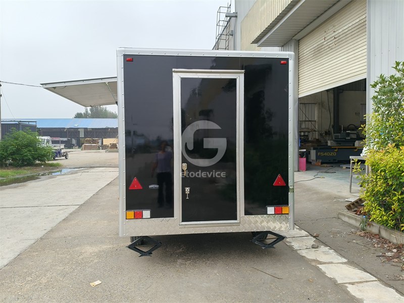 8.2ft Black Food Trailer FS250 for Sale