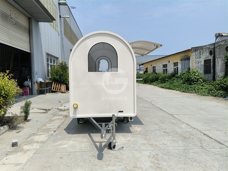 7.2ft Small Food Trailer for Sale in USA