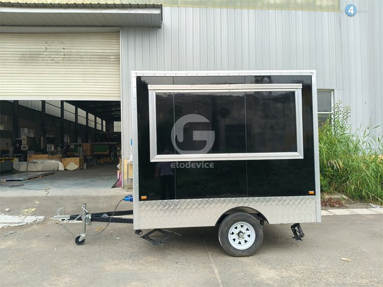 8.2ft Black Food Trailer FS250 for Sale