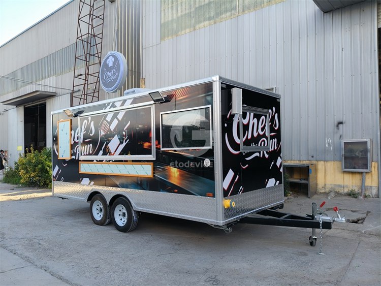 16.4ft Fully Equipped Food Trailer for Sale