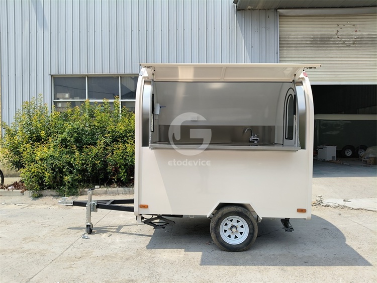 7.2ft Small Food Trailer for Sale in USA
