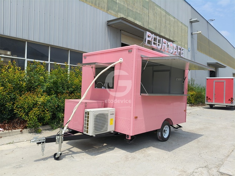Pink FS295 Food Trailer for Sale in USA