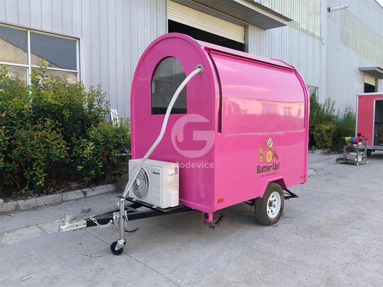 Small FR220D Food Trailer in Heather Purple