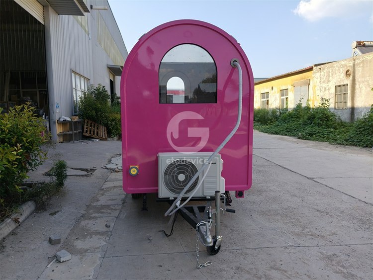 Small FR220D Food Trailer in Heather Purple