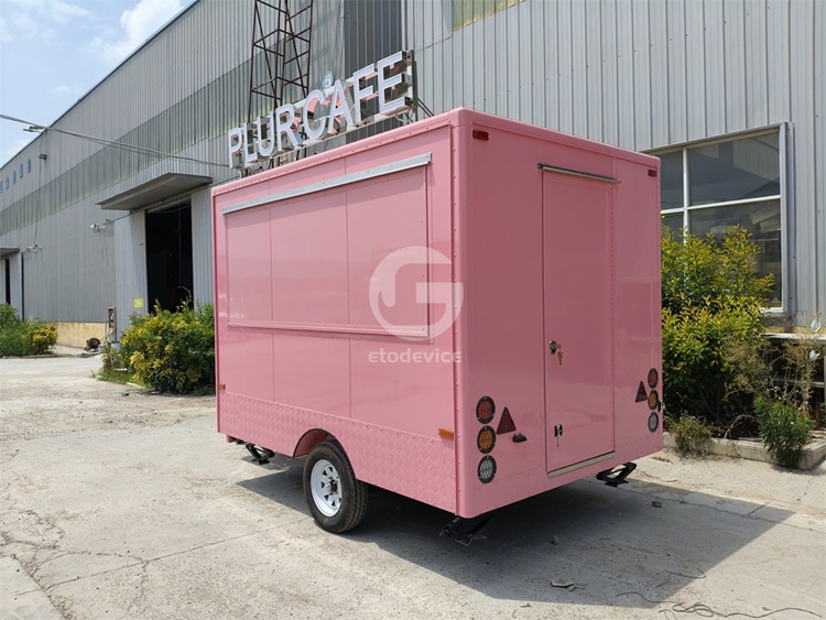 Pink FS295 Food Trailer for Sale in USA