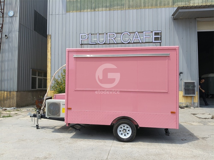 Pink FS295 Food Trailer for Sale in USA