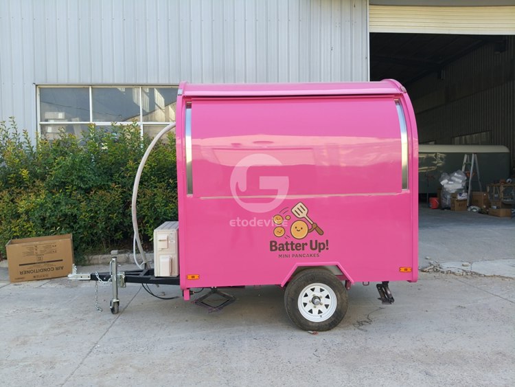 Small FR220D Food Trailer in Heather Purple