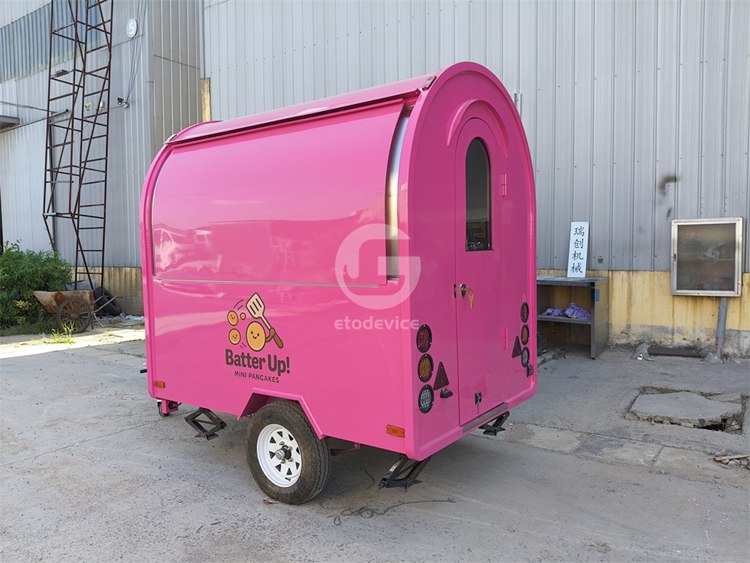 Small FR220D Food Trailer in Heather Purple