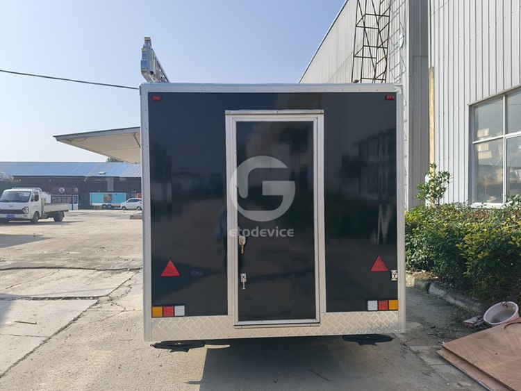 13ft Black Food Trailer for Sale