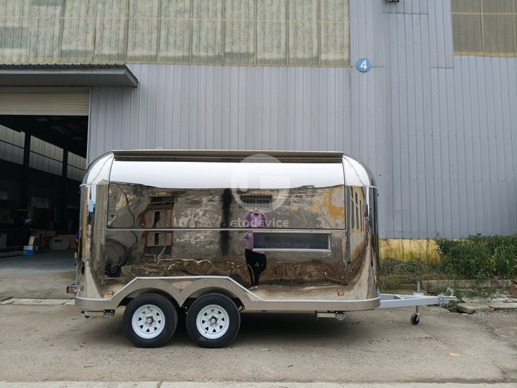 13ft Stainless Steel Coffee Trailer for Sale